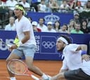 Nadal y Mónaco caen en los dobles de Buenos Aires