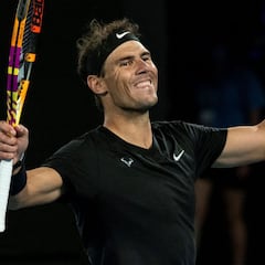Nadal: "Nunca he perdido la ilusión y el espíritu de trabajo"