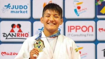 Ai Tsunoda, campeona mundial j&uacute;nior de judo.