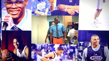 El homenaje de los Thunder a Westbrook en su regreso