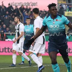 Revive el doblete de Duvan Zapata contra la Juventus