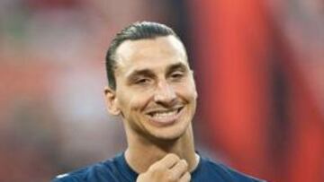 DEBUT CON GOL. Ibrahimovic marcó en sus primeros minutos en un partido con la elástica del PSG.