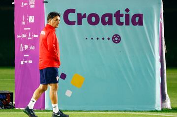 Croatia coach Zlatko Dalic 