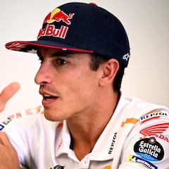 Márquez y Mir coinciden: “El warm up se pudo hacer, pero no el esprint”