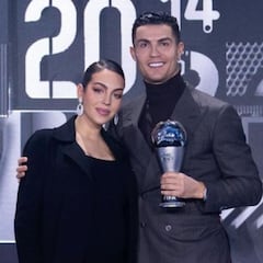 El 'look' de más de 65.000 euros de Georgina con el que apareció en la gala 'The Best'