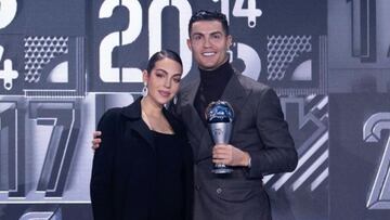 El 'look' de más de 65.000 euros de Georgina con el que apareció en la gala 'The Best'