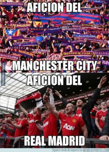 Los memes más divertidos del Manchester City vs Real Madrid