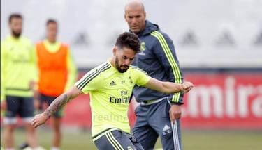Zidane cuenta con Isco para la temporada 2016-17