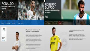 El equipo peruano que copió la web del Real Madrid