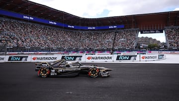 Vergne, con el DS Penske de Frmula E en el E-Prix de Mxico.