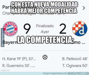 Los mejores memes de la primera jornada de Champions