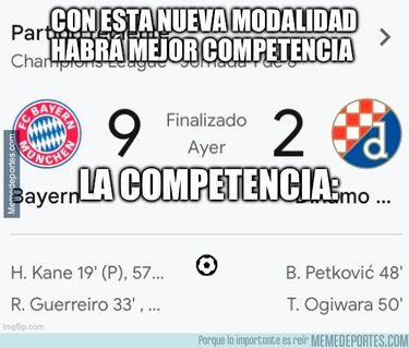 Los mejores memes de la primera jornada de Champions