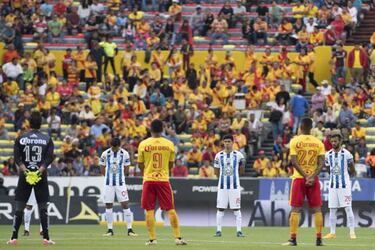 Liga MX ofreció homenaje a víctimas de la desgracia de Barcelona