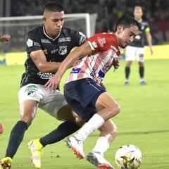 Junior y Cali empatan en partidazo en el Metropolitano