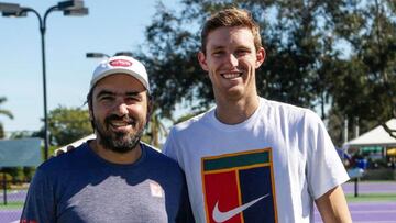 A través de su cuenta de Instagram, el chileno anunció que no seguirá con el coach argentino. Según Séptimo Game, el coach argentino trabajará con Grigor Dimitrov.