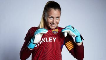 Sandra Paños, portera del Barça.
