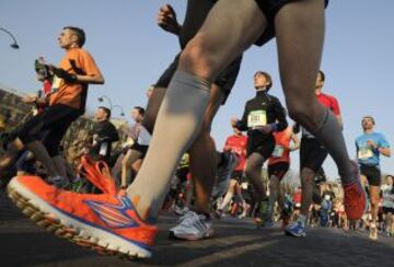 Las imágenes de la maratón de París