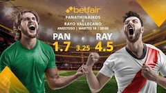 Panathinaikos vs. Rayo Vallecano: alineaciones, horario, TV, estadísticas y pronósticos