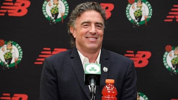 Boston Celtics owner Wyc Grousbeck doesn't think a repeat of last season's success is guaranteed in 2022-23.