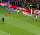El penal que anotó Parot en el título de la Copa Argentina