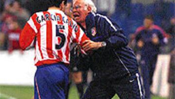 <B>PURA HISTORIA ROJIBLANCA</B>. Luis abronca con su característica vehemencia a García Calvo.