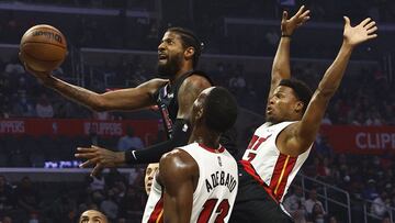 Sexta victoria consecutiva de los Clippers, de nuevo con Paul George como líder. Los Heat, sin Jimmy Butler, pierden sus dos duelos en Los Angeles.