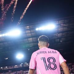 Jordi Alba se despide con gol y homenaje en una noche mágica del Inter Miami