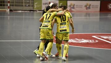 Miembros del Ja&eacute;n Para&iacute;so Interior en un partido la campa&ntilde;a pasada.