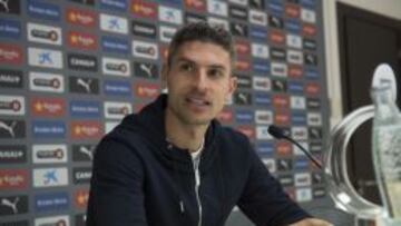 Salva Sevilla, en rueda de prensa.