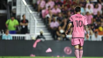 El triste dato que persigue a Messi en Inter Miami