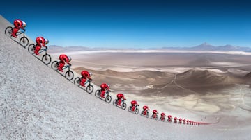 Markus St?ckl en el Desierto de Atacama (Chile).