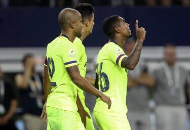 Valverde happy with Malcom's instant impact at Barcelona