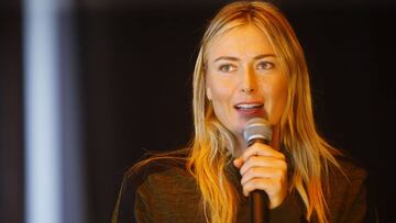 Sharapova: "Significa mucho volver al tenis y jugar con Puig"