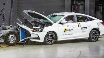 Los dos coches que han sacado un cero en las pruebas de seguridad