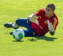 Valdés se perfila titular ante Chile tras una sesión sin Isco