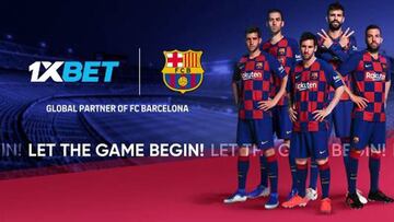 La empresa rusa de apuestas 1XBET, nuevo 'partner' global del Barça