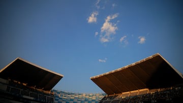Soccer Football - Liga MX - Cruz Azul v Tigres UANL - Estadio Cuauhtemoc, Puebla, Mexico - February 15, 2026 General view inside the stadium during the match REUTERS/Eloisa Sanchez