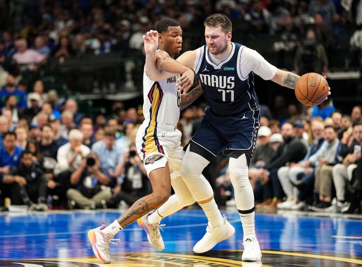 Contratiempo en Dallas: Doncic, fuera al menos una semana