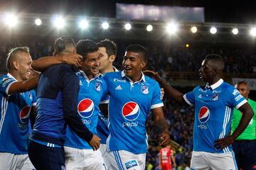 Millonarios clasifica a los ocho de la Liga tras vencer a Patriotas.