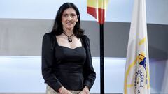 La presidenta de la Federaci&oacute;n Espa&ntilde;ola de Remo Asunci&oacute;n Loriente.