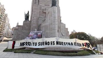 Rosario se moviliza por Messi