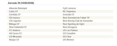 El calendario de LaLiga Hypermotion 25/26