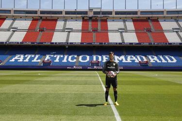 Moreira: "Being by Oblak's side can only be positive for me"