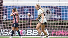 Chivas Femenil logra espectacular remontada ante Pumas