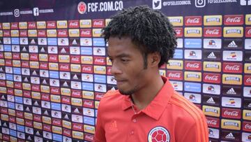 Cuadrado: "Queremos retribuirle al país el apoyo"