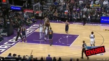 Fueron tal desastre los Kings que ¡su Twitter censuró el marcador!