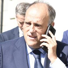 Almuerzo Tebas-Pedro Sánchez con el 'Plan Miami' de fondo