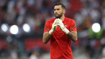 Rui Patricio con Portugal.