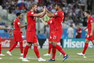 Así sufrió Inglaterra ante Túnez en su debut mundialista