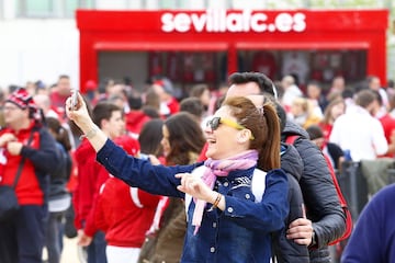 El ambiente previo de la final de Copa en las Fan Zones